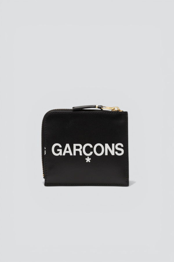 Comme des Garçons Huge Logo Half Zip Wallet SA3100HL
