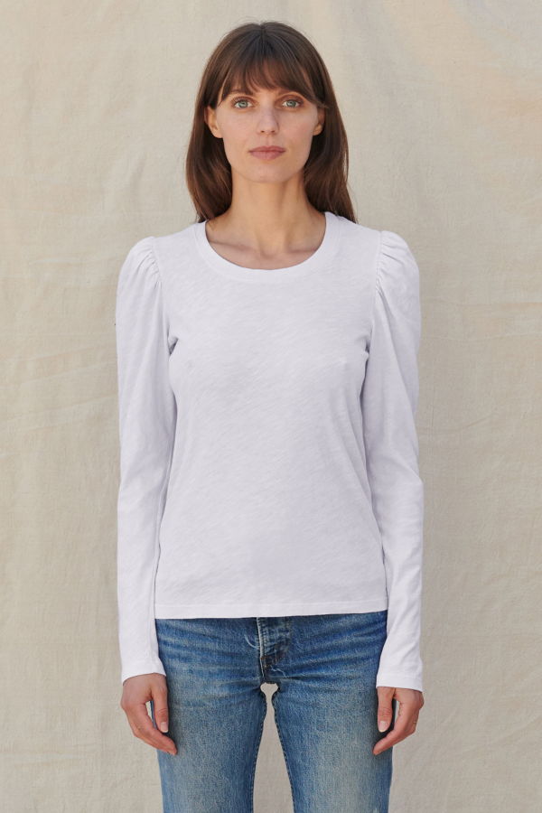 Sundry Puff Sleeve LS Tee