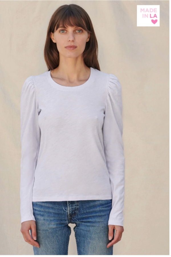 Sundry Puff Sleeve LS Tee