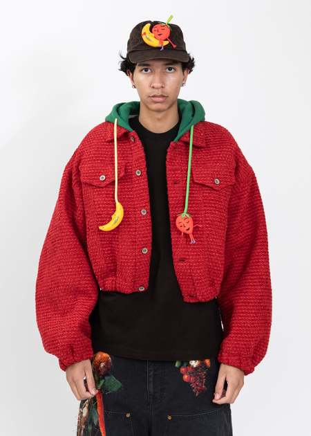 Doublet Polaroid Coach Jacket - Black | Garmentory