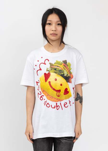 Doublet ANDROID PRINT T SHIRT - BLACK | Garmentory