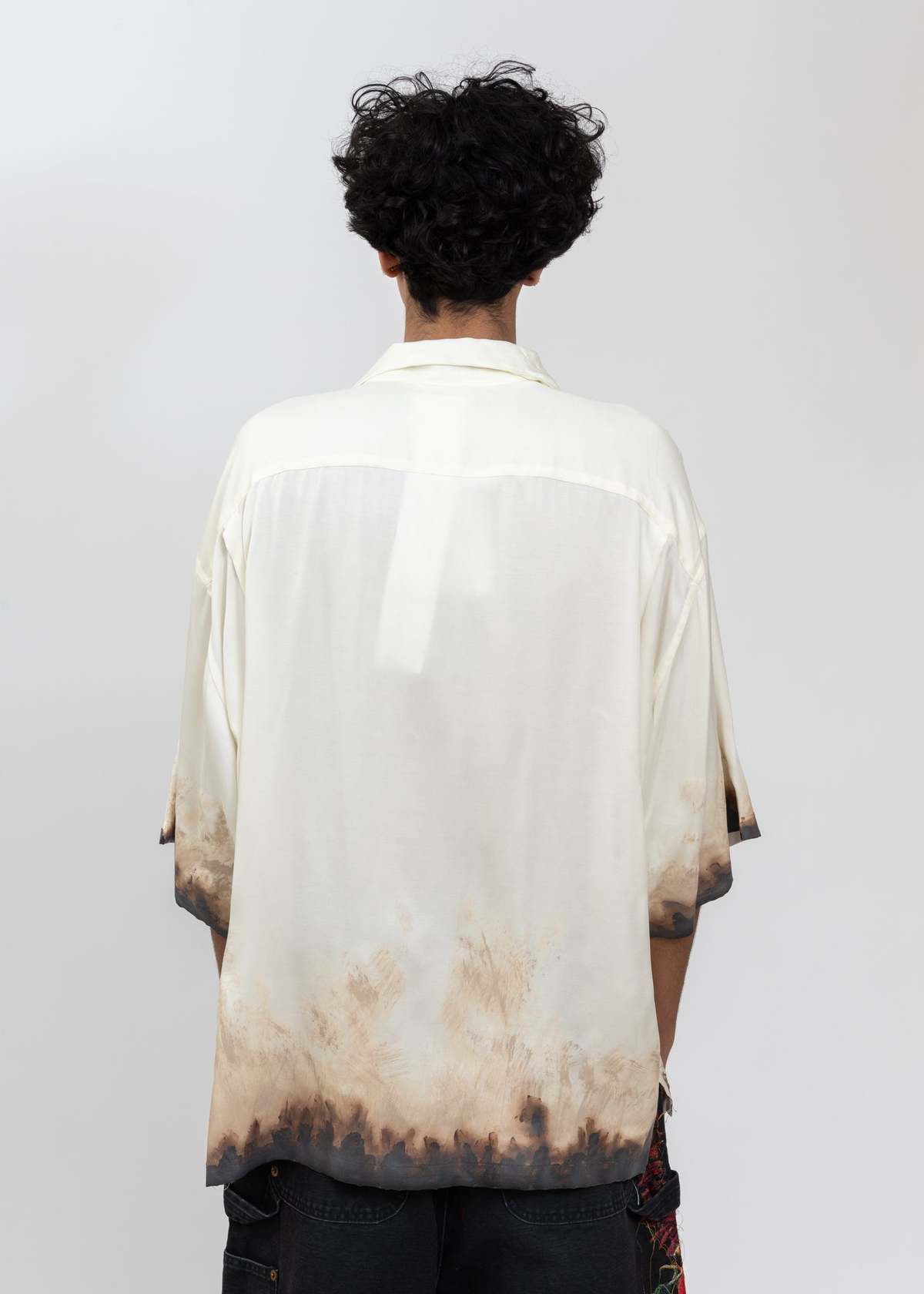 Doublet White Mud-Hand-Painted Shirt | Garmentory