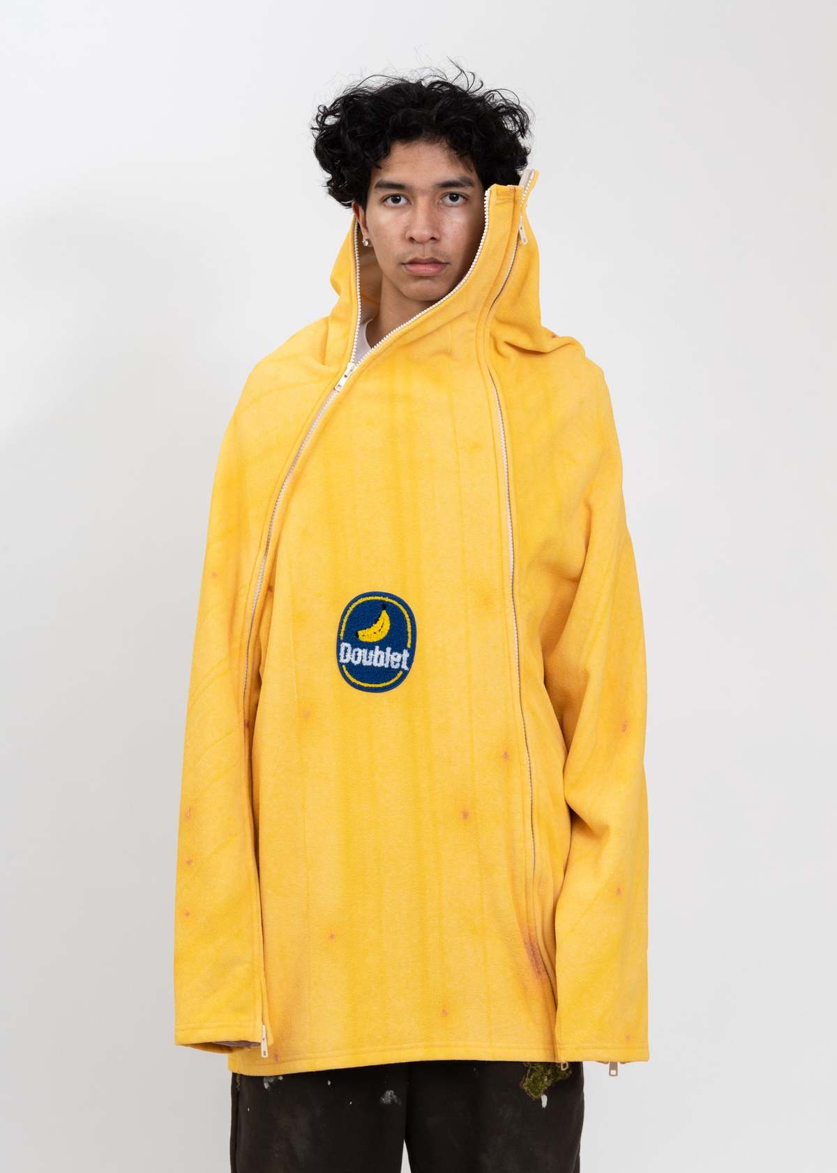 Doublet Yellow Peelable Banana Hoodie | Garmentory