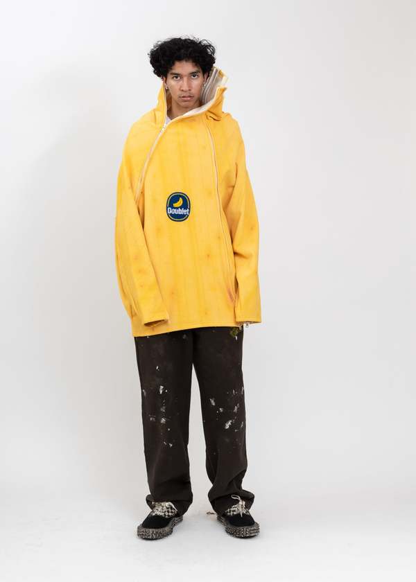 Doublet Yellow Peelable Banana Hoodie | Garmentory