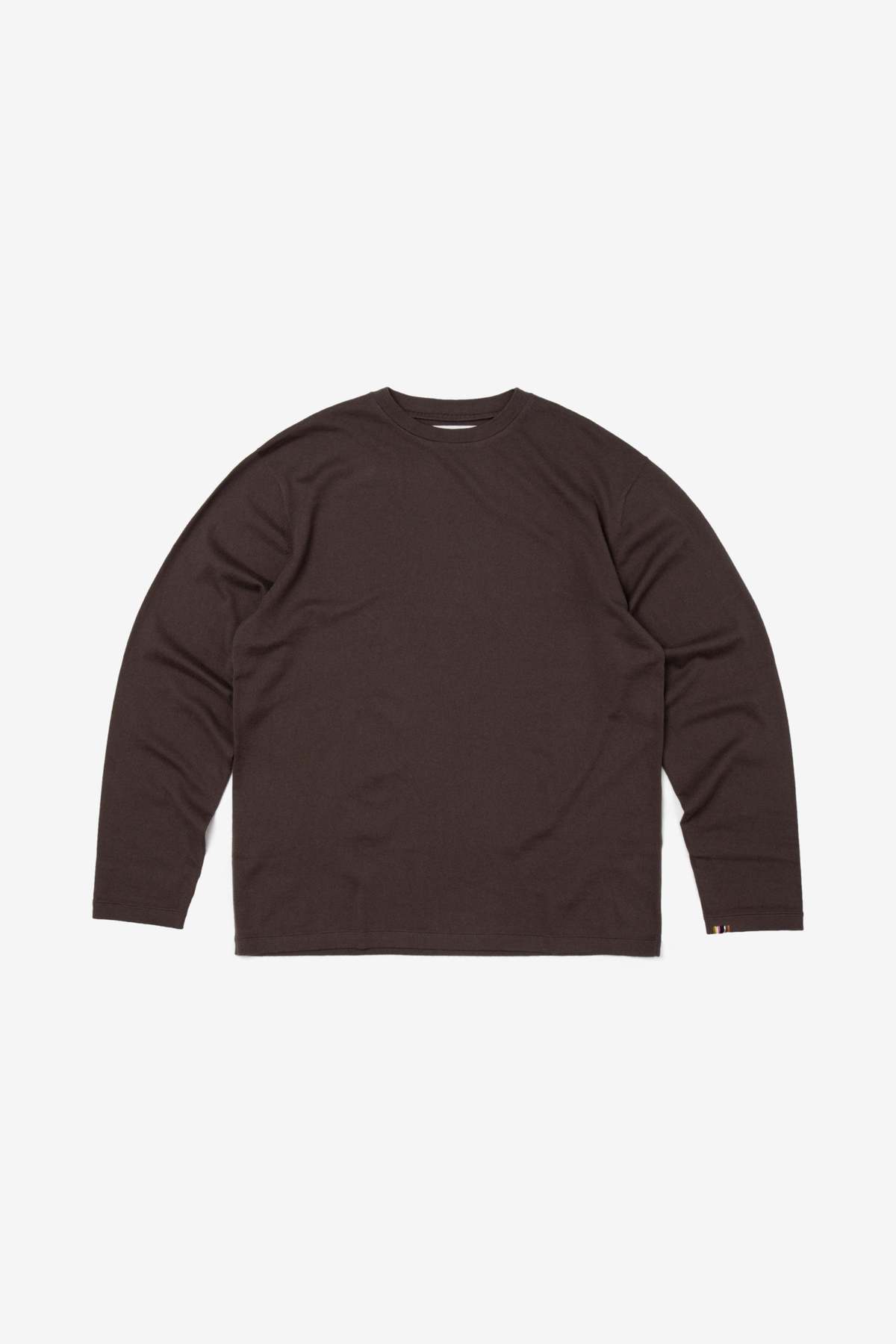 Extreme Cashmere N°452 Rock Long Sleeve T-Shirt - Mud - Image 1 of 3