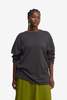 Extreme Cashmere N°452 Rock Long Sleeve T-Shirt - Mud - Thumbnail 3