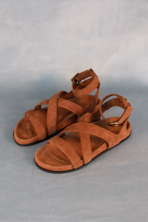 INTENTIONALLY __________. Myko Sandal - Mocha