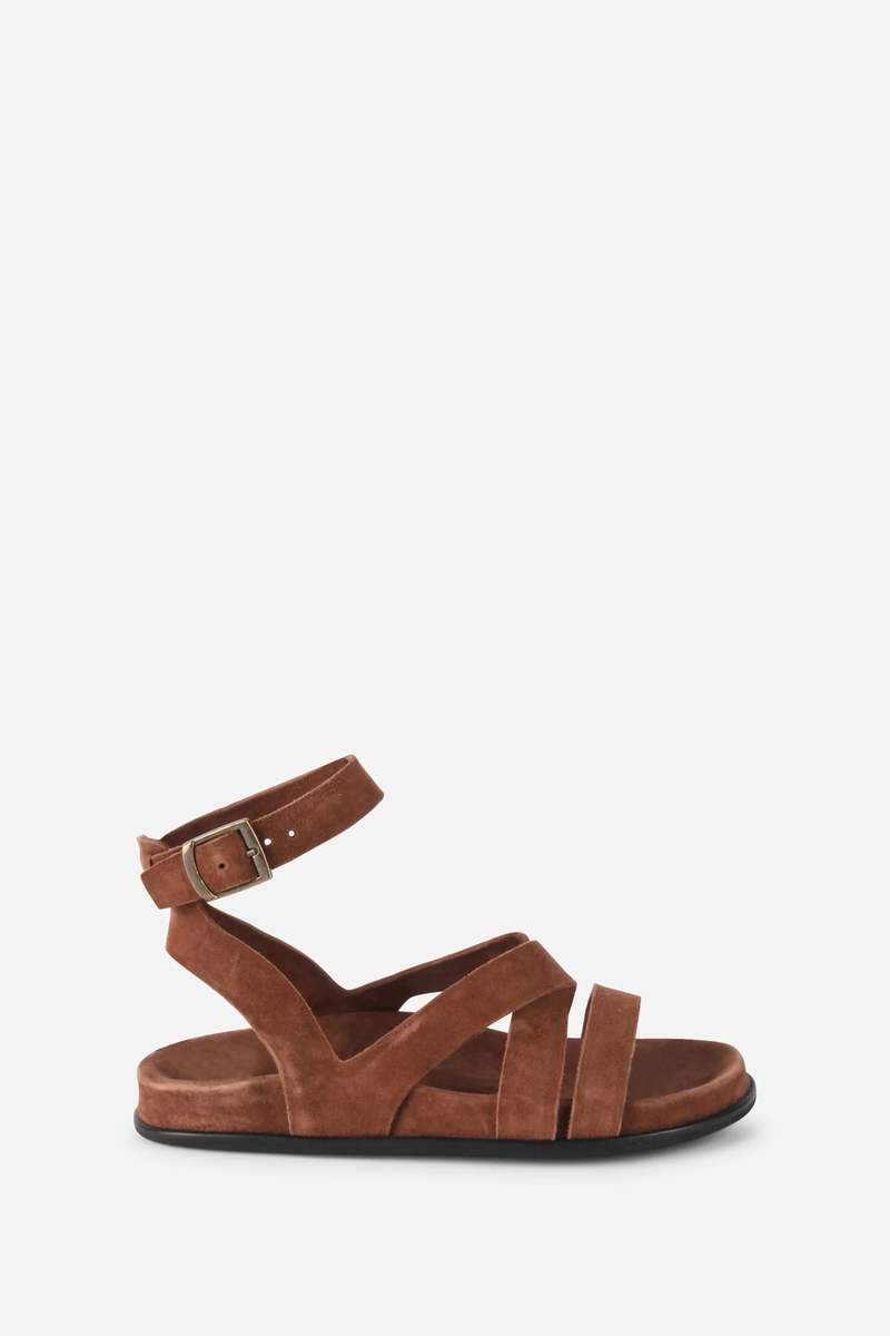 INTENTIONALLY __________. Myko Sandal - Mocha