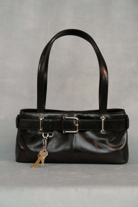 OSOI Shoulder Brocle Mini Handbag - Stain Brown | Garmentory