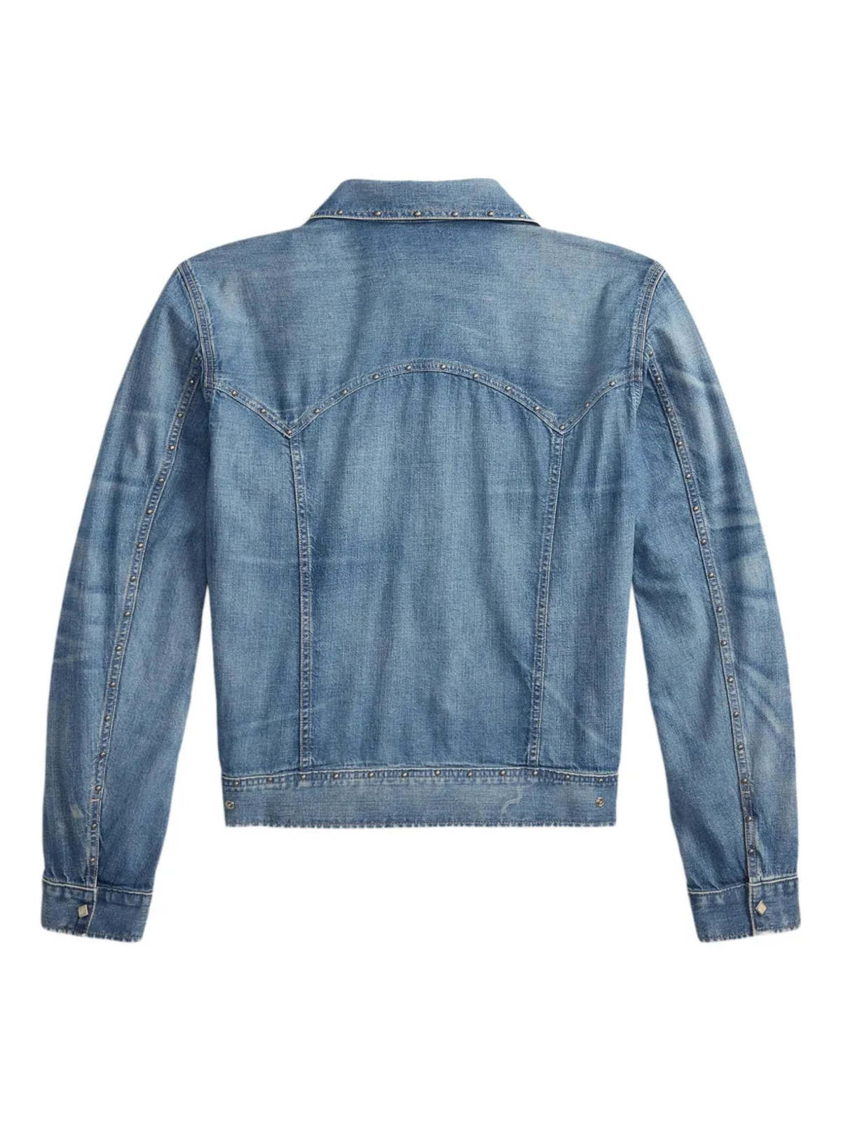 RRL Sawtooth Western Jacket - Light Indigo - Image 2 of 5