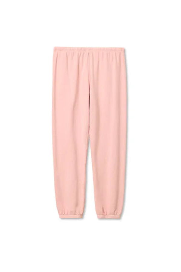 Perfect White Tee Johnny French Terry Jogger - Vintage Pink