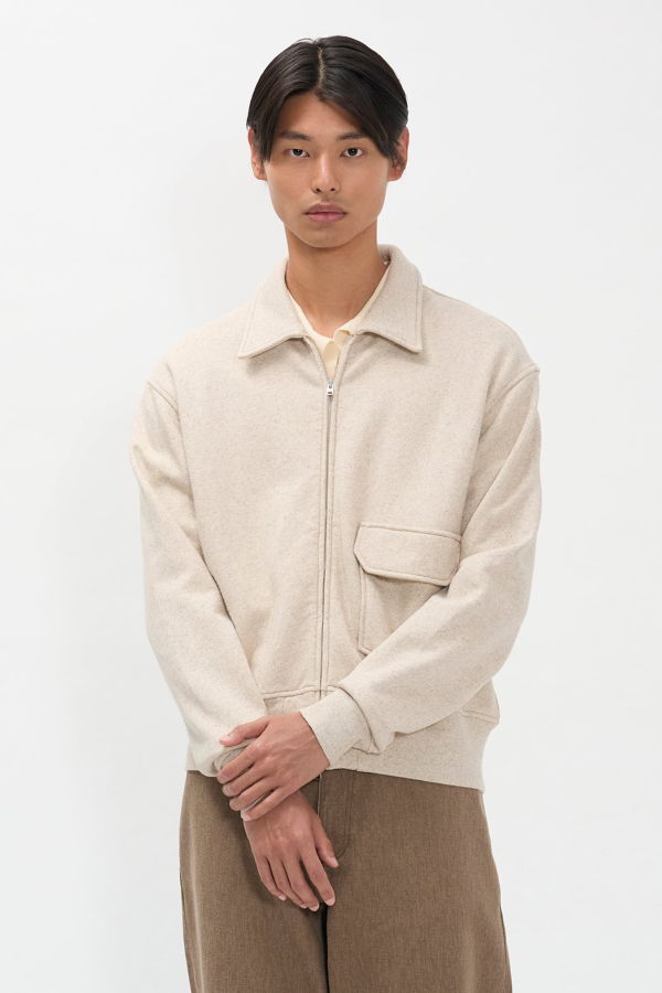 Norse Projects Fynshav Cotton Linen Loopback Jacket
