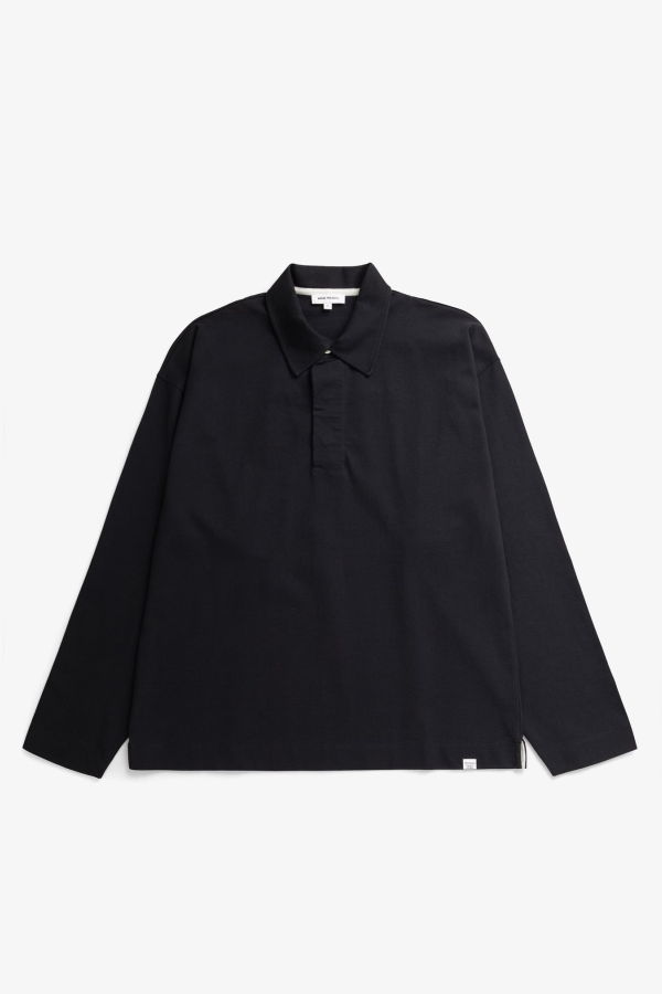 Norse Projects Isefjord Compact Cotton LS Polo