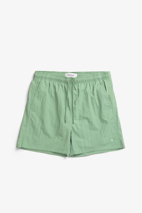 Norse Projects Kattegat Recycled Nylon Swimmers - Peapod