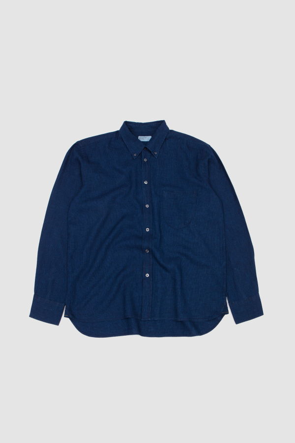 Universal Works Lazy Day Shirt Lincot Denim