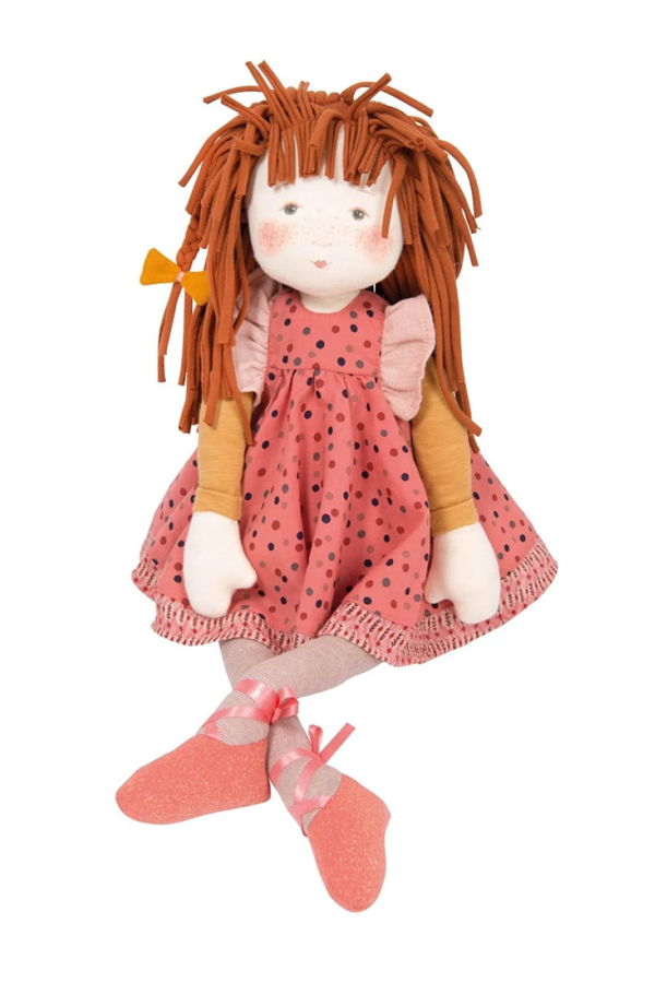 Moulin Roty Les Rosalies Anemone Rag Doll - Pink