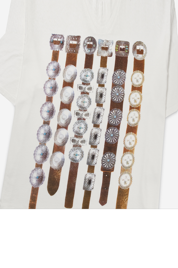 Kapital 20/-Jersey Crew T (Curtain Concho) T-Shirt