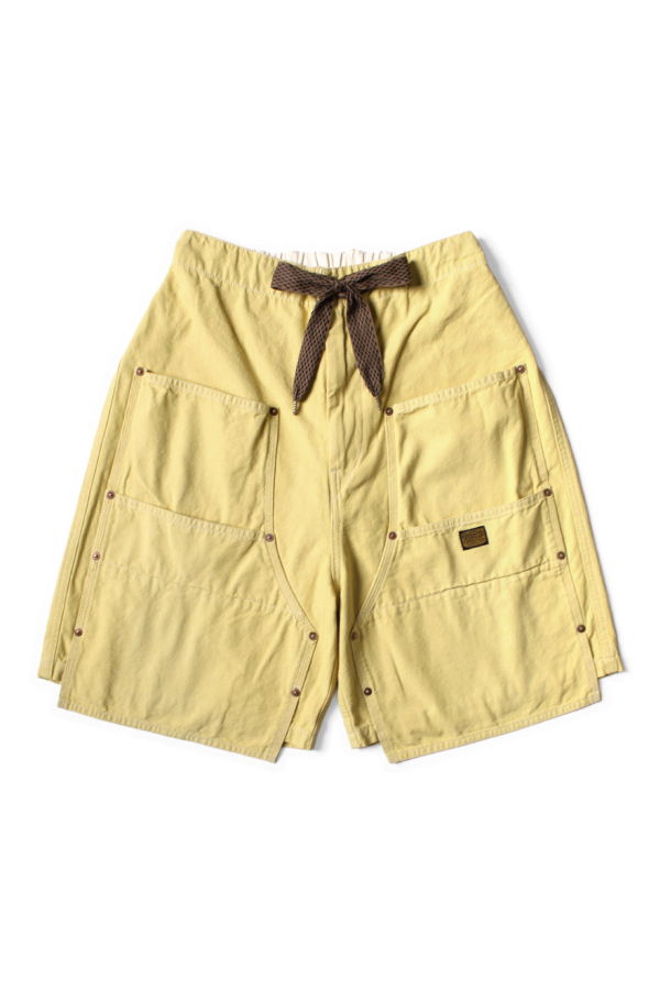 Kapital Canvas W-Knee Easy Short Pants