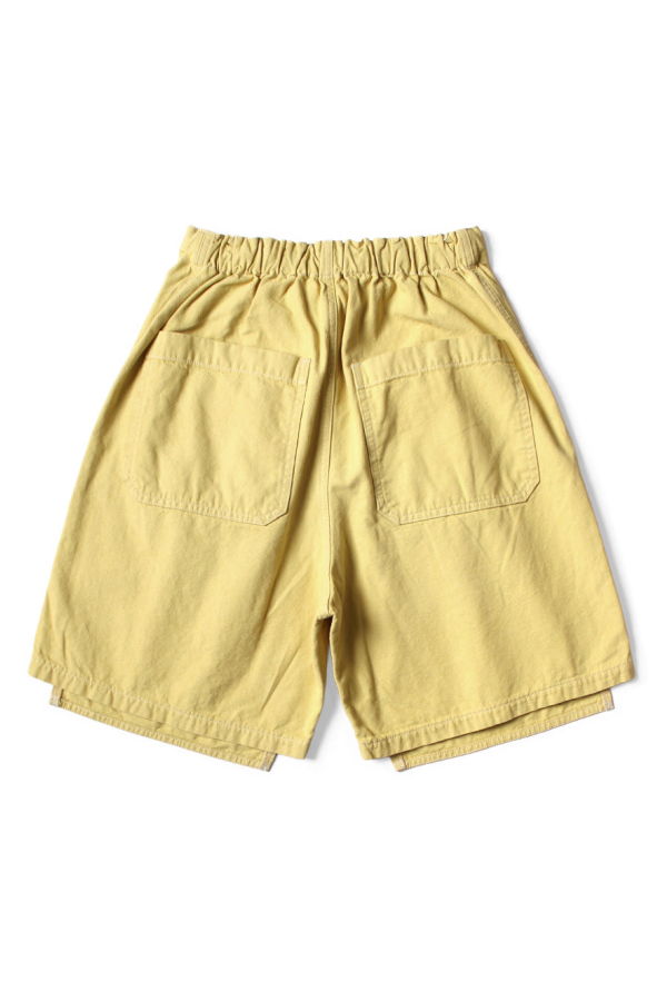 Kapital Canvas W-Knee Easy Short Pants