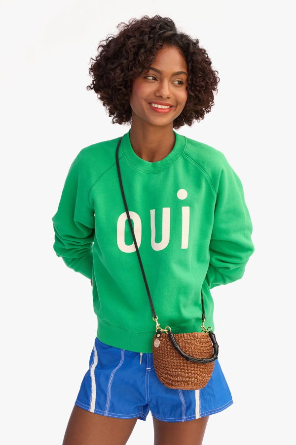 Clare V. Petit Pot De Miel w/ Bamboo Handle Handbag