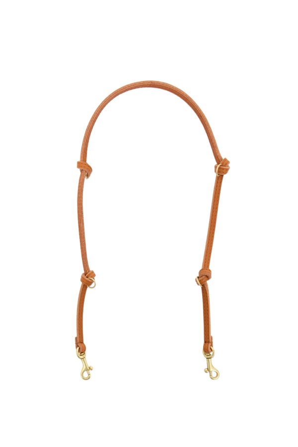 Clare V. Thin Knotted Shoulder Strap w/ D-Rings