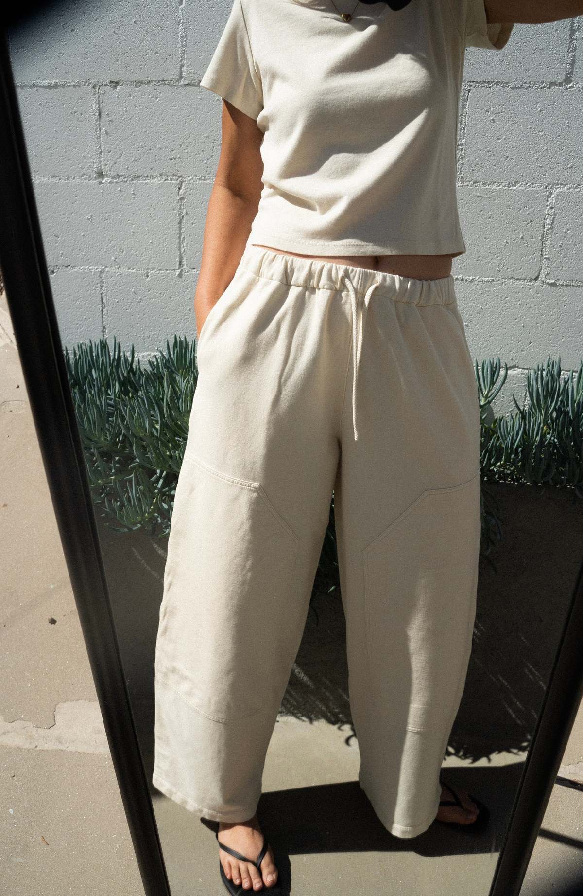 Neranese Carpenter Sweatpant - Au Naturel - Image 1 of 2