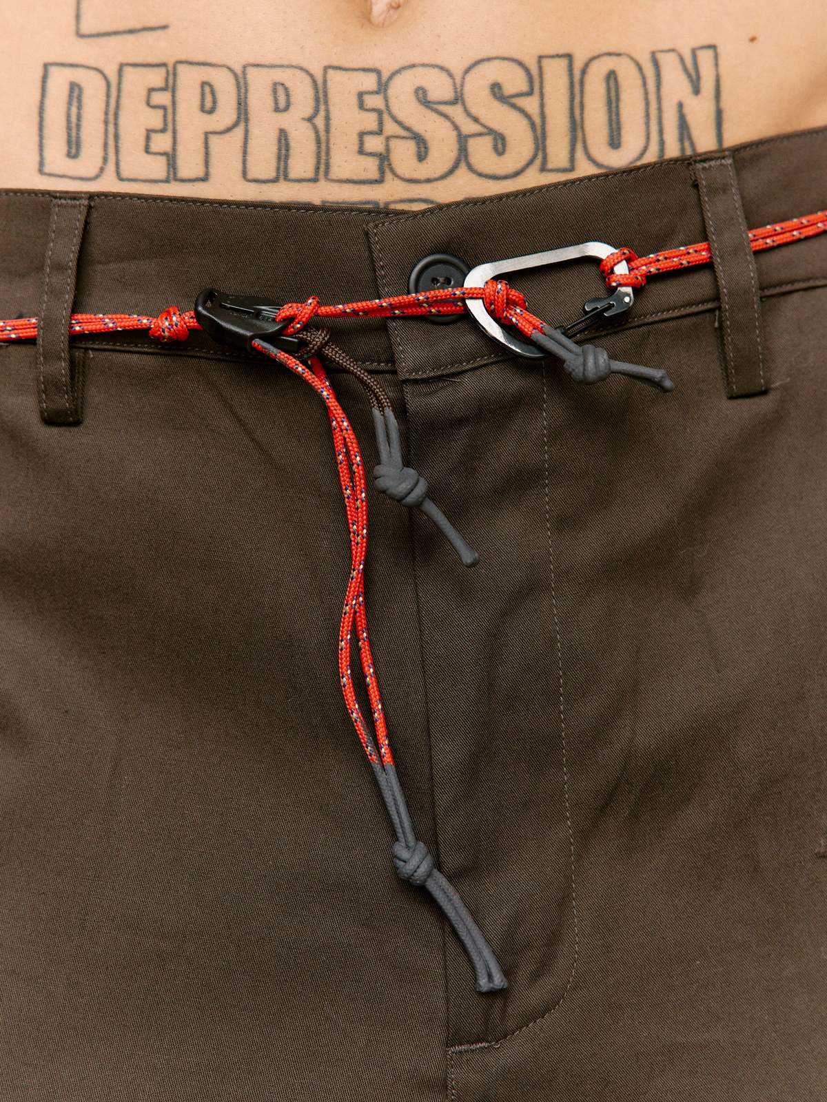 GR10K Cardinal Red Restrayant Belt - Image 1 of 6