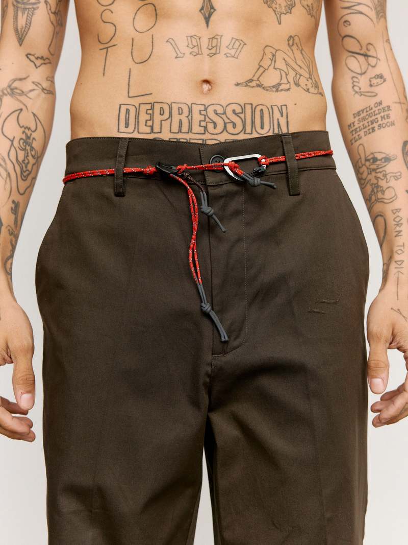 GR10K Cardinal Red Restrayant Belt