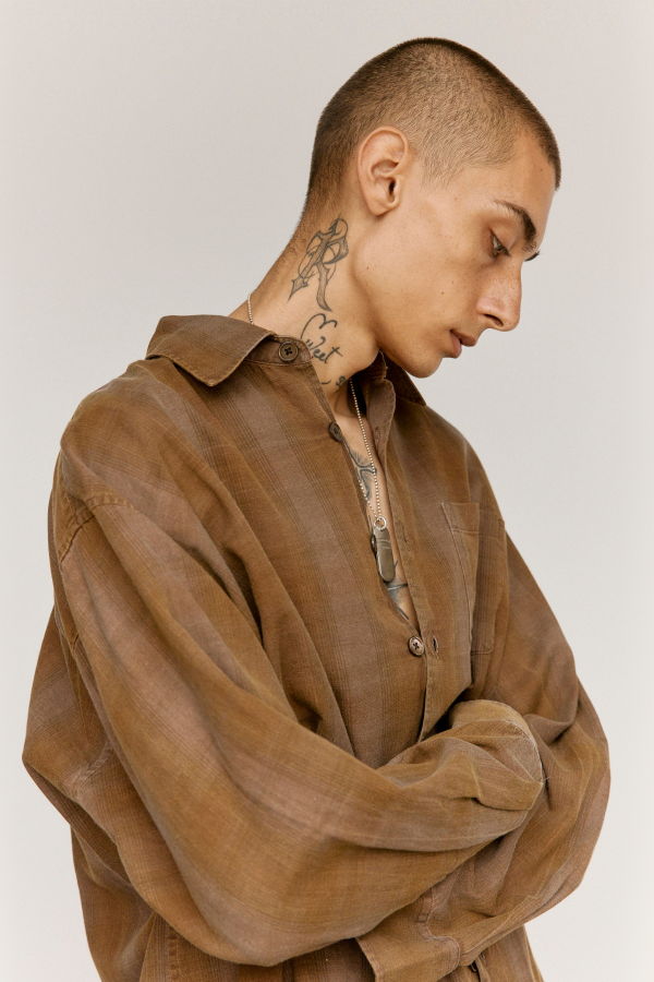 Our Legacy Dakota Flannel Check Borrowed Shirt