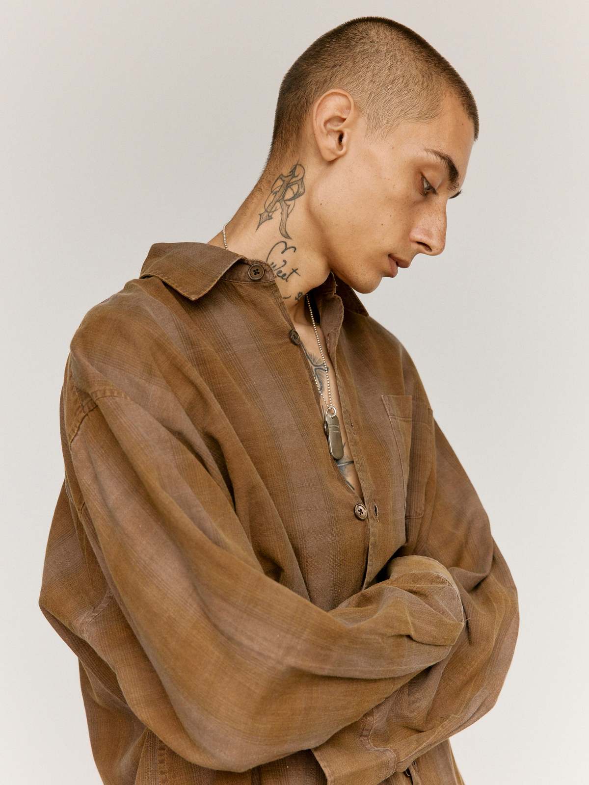 Our Legacy Dakota Flannel Check Borrowed Shirt - Image 2 of 9