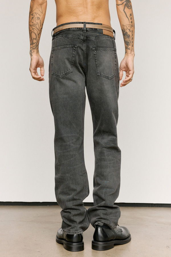 Our Legacy Graphite Wave Selvedge First Cut Jeans