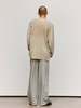Our Legacy Moss Spray Dye Cherub Wool Slant Knit - Thumbnail 4