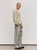 Our Legacy Moss Spray Dye Cherub Wool Slant Knit - Thumbnail 5