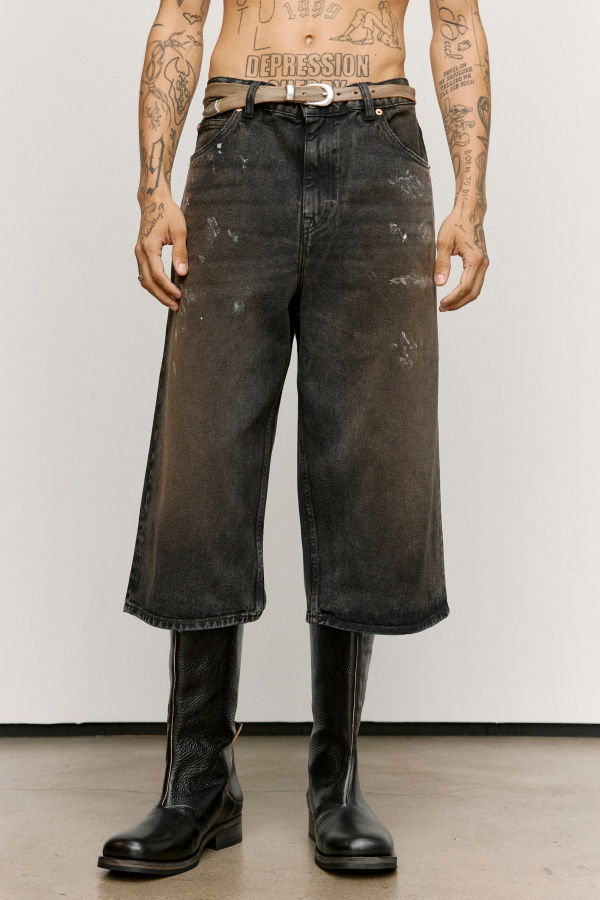 Our Legacy Capri Cut Shorts - Nebula Wash