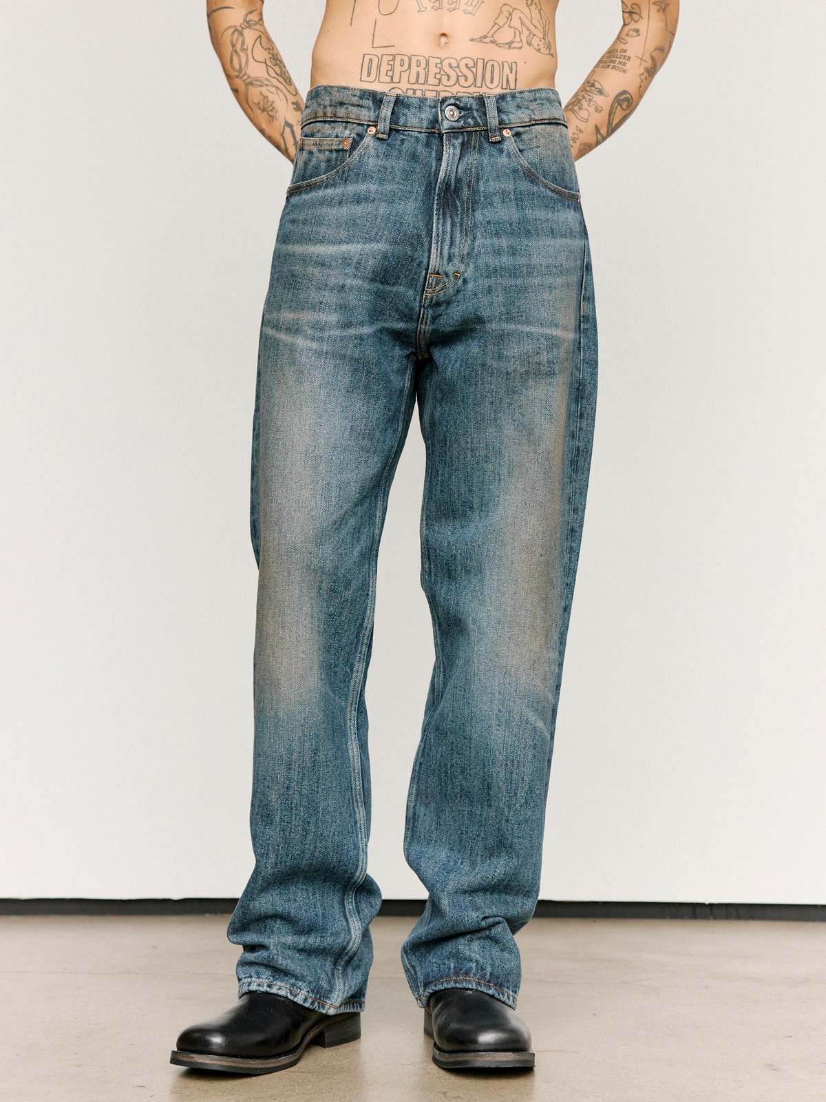 Our Legacy Rocker Storm Wash Third Cut Jeans - Image 1 of 9