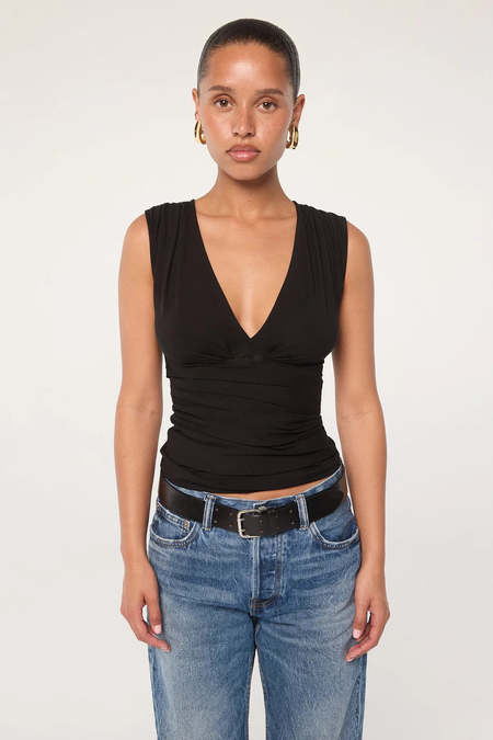 The Line By K Lenny Dress with Open Back | Garmentory The Line By K Lenny Dress with Open Back | Garmentory
