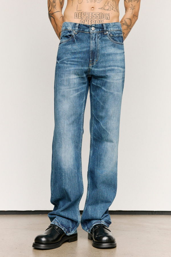 Our Legacy Carlson Cut Jeans - Vienna Blue Wash
