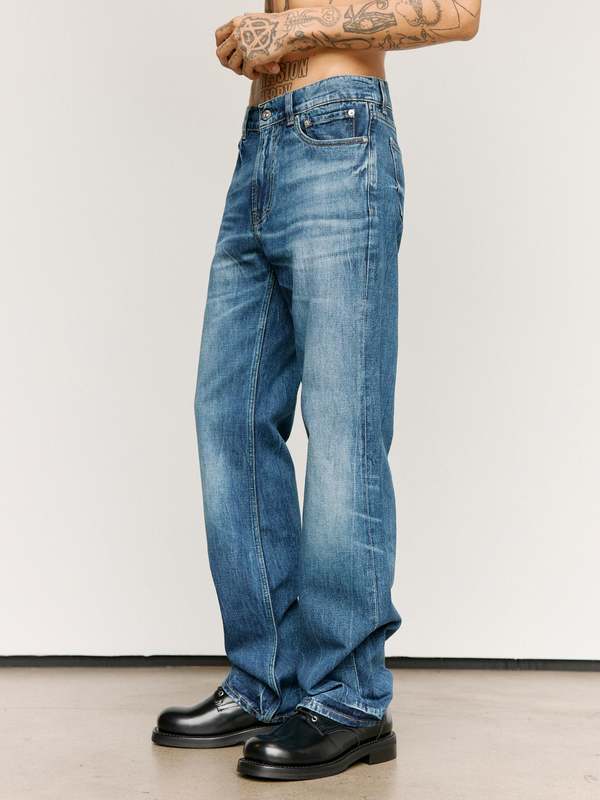 Our Legacy Carlson Cut Jeans - Vienna Blue Wash | Garmentory