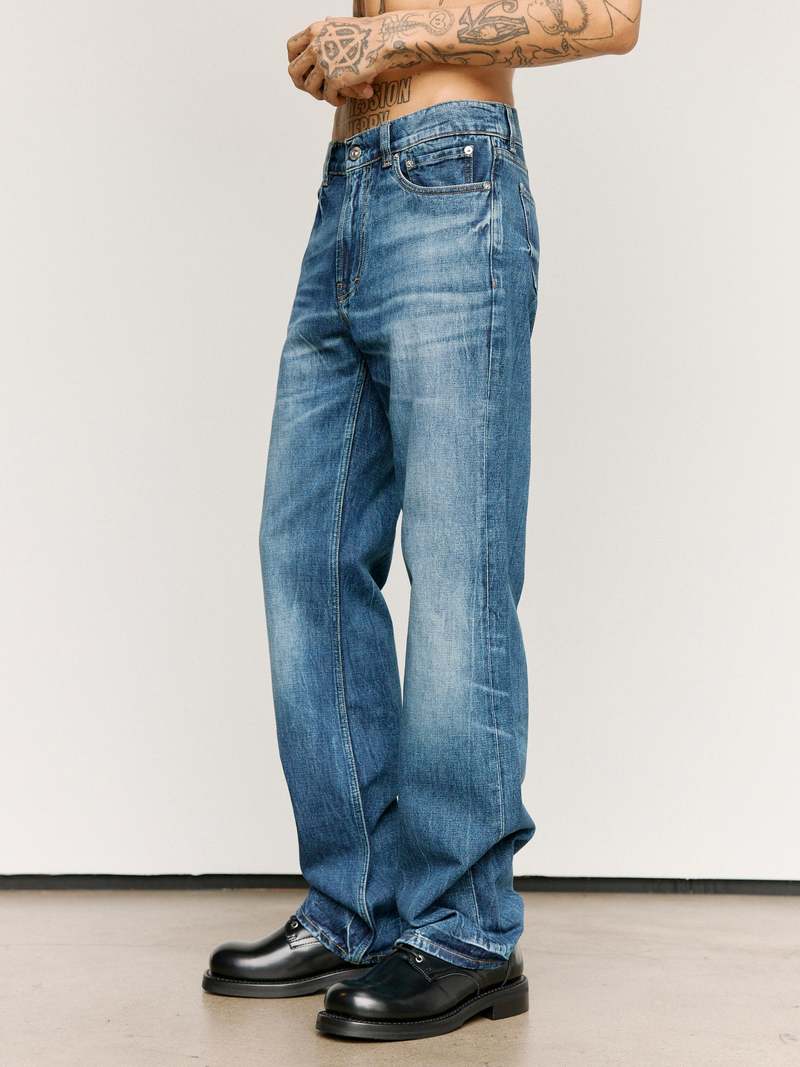 Our Legacy Carlson Cut Jeans - Vienna Blue Wash