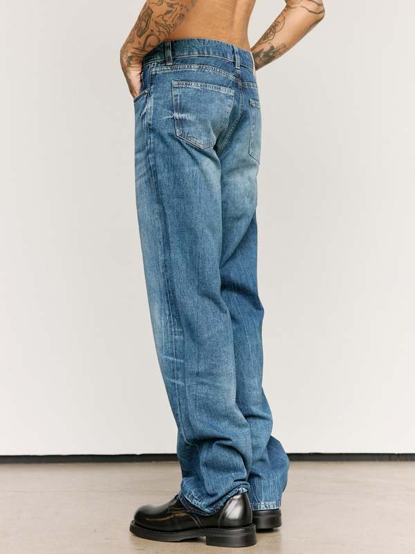 Our Legacy Carlson Cut Jeans - Vienna Blue Wash | Garmentory