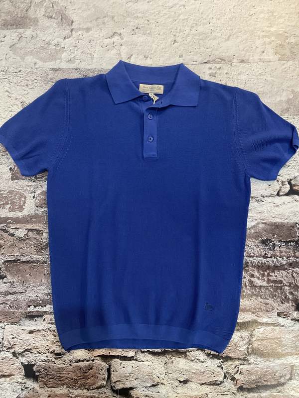 Merz b. Schwanen Cotton Pikee Short Sleeve Polo