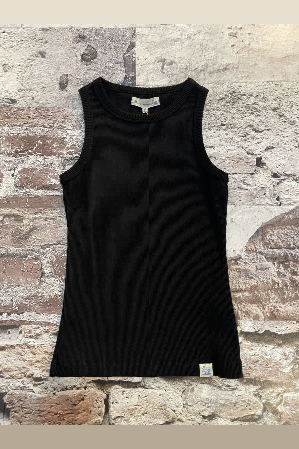 Merz b. Schwanen Iconic Ribbed Cotton Tank Top