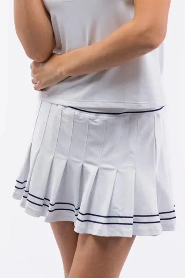 Smith & Quinn Grey Skort - White/Navy