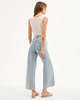 Veronica Beard Taylor Cropped H/R Jean - Pale Stone - Thumbnail 2