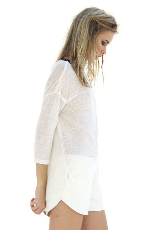 Heidi Merrick Zuma Knit Tee Heidi Merrick Zuma Knit Tee