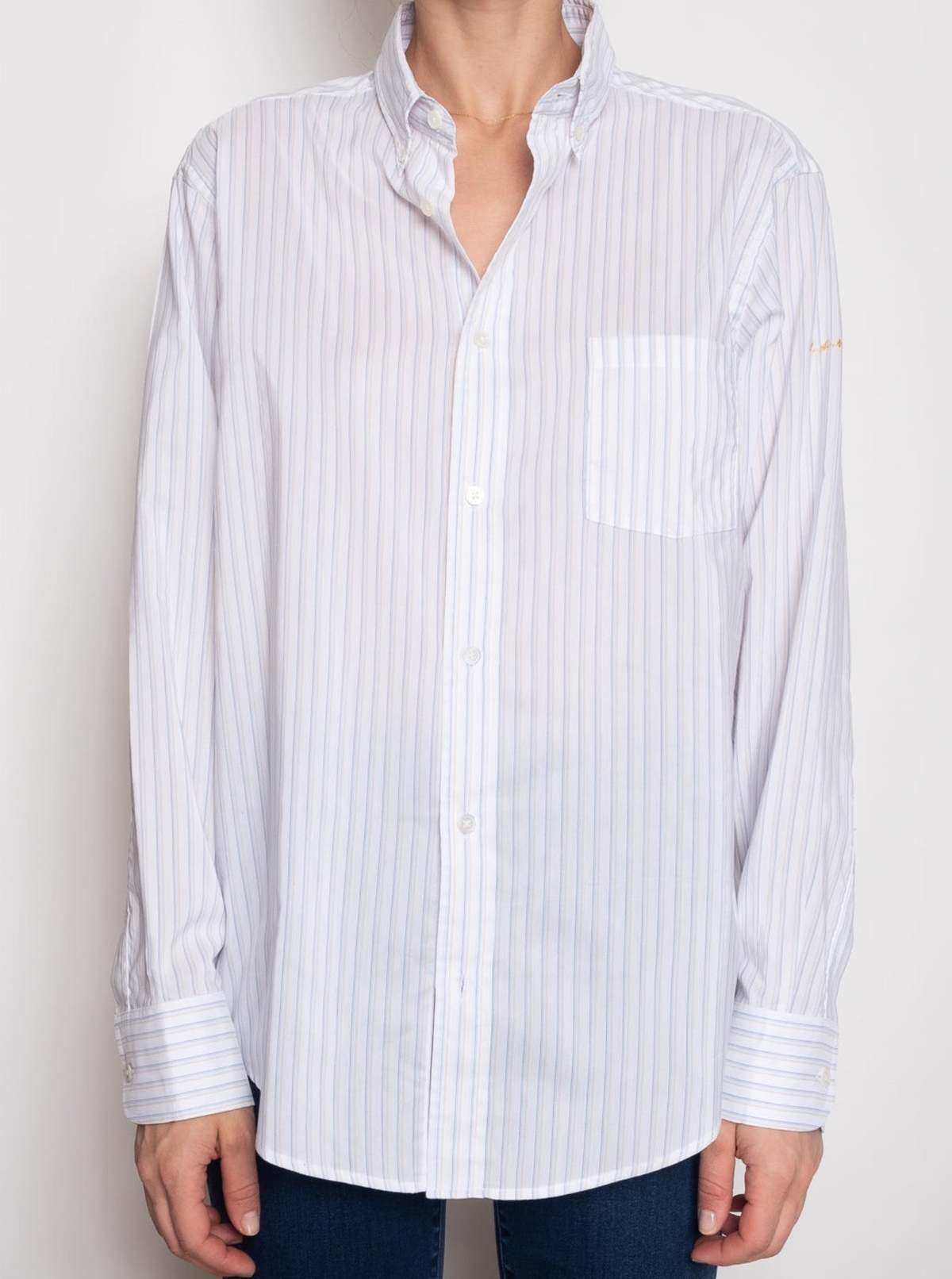 The Academy New York Cotton Silk Blend Shirt - Image 2 of 3