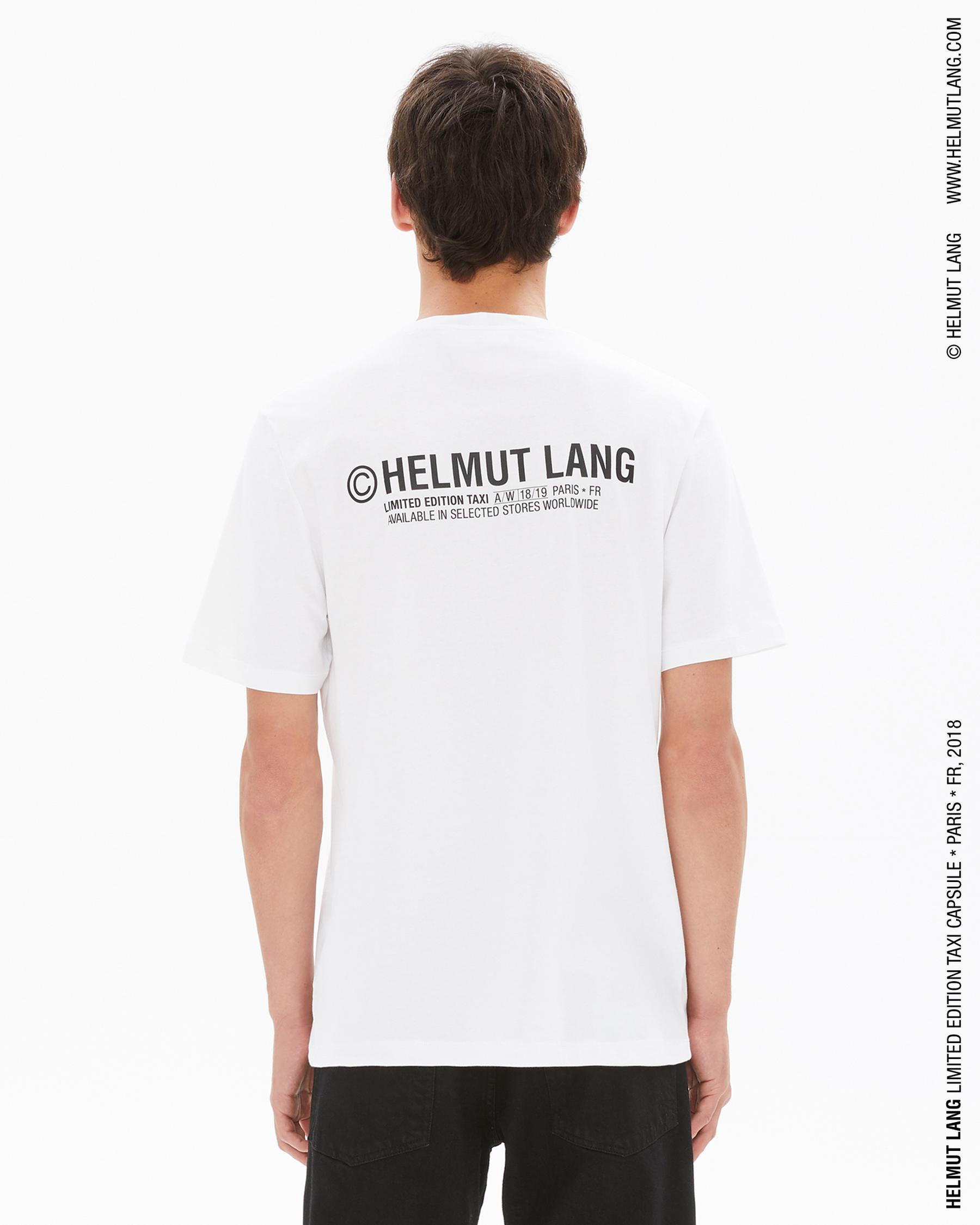 Helmut Lang Taxi T-Shirt (Paris) - white | Garmentory
