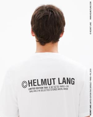 Helmut Lang Taxi T-Shirt (Paris) - white | Garmentory