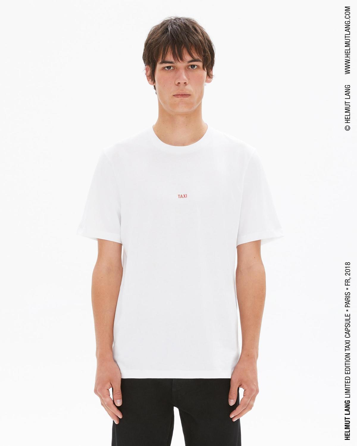 taxi t shirt helmut lang