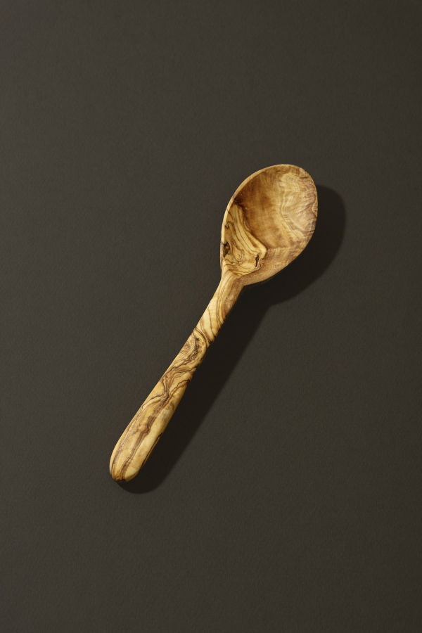Gharyan Stoneware Natural Olive Wood Kitchen Spoon